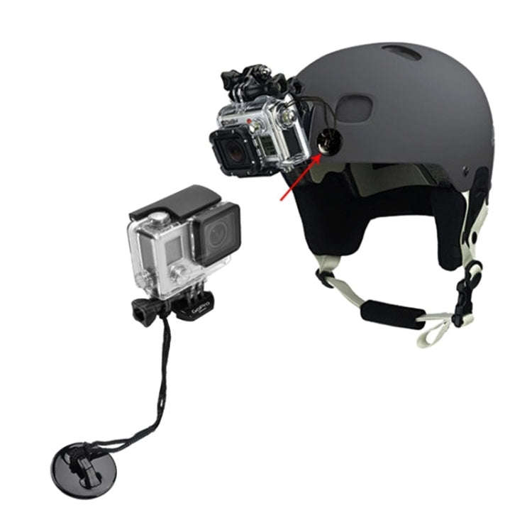 PULUZ Surfing Snowboard Buckle Safety Tethers Strap with VHB Sticker Mount Pad for GoPro, Insta36...