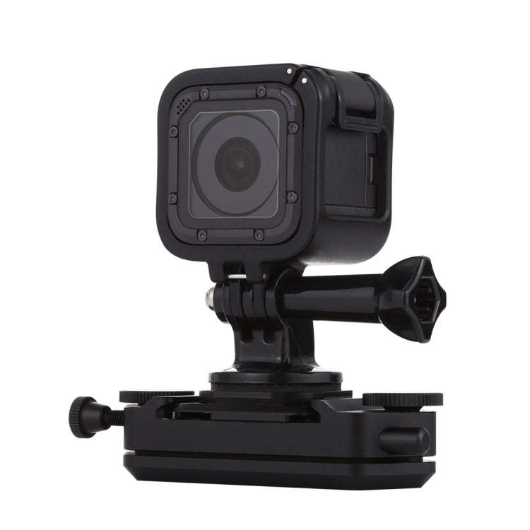 PULUZ Capture Camera Clip CNC Aluminum Alloy Quick Release Clip with Plate (Black)