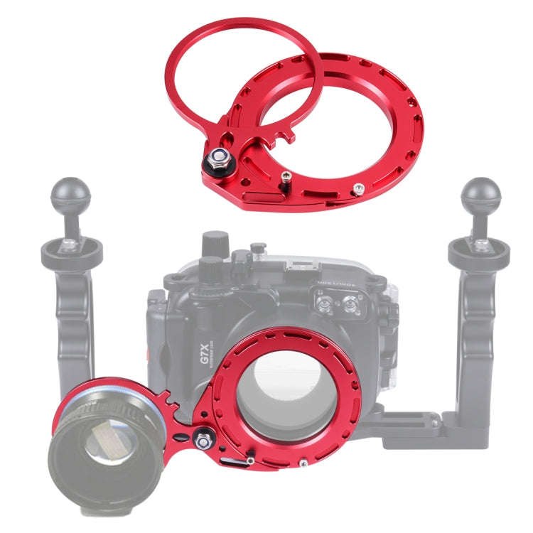 PULUZ Aluminum Alloy 67mm to 67mm Swing Wet-Lens Diopter Adapter Mount for DSLR Underwater Diving...