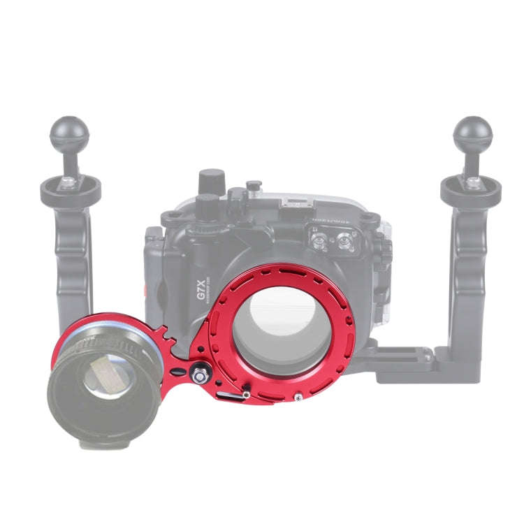 PULUZ Aluminum Alloy 67mm to 67mm Swing Wet-Lens Diopter Adapter Mount for DSLR Underwater Diving...
