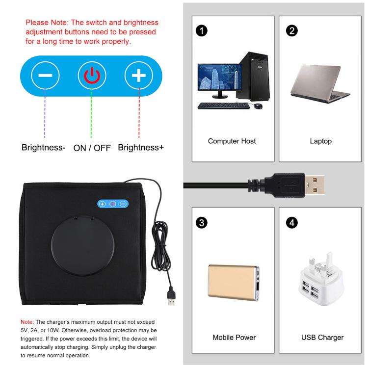 PULUZ 25cm Folding Portable Ring Light Photo Lighting Studio Shooting Tent Box with 12 Colors Bac...