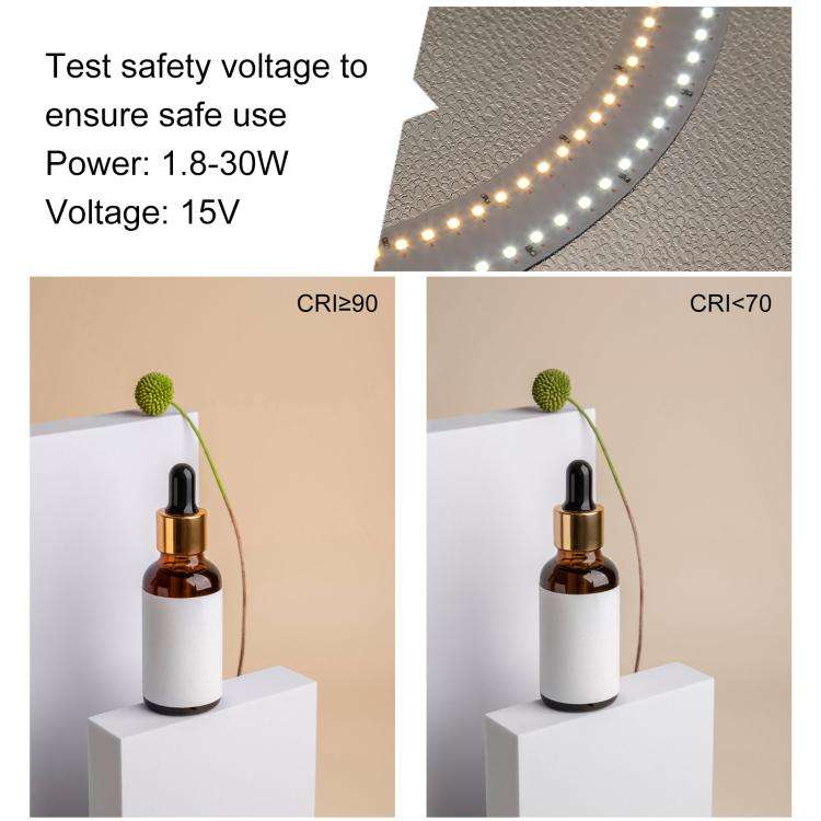 PULUZ 50cm Folding Portable Ring Light Photo Lighting Studio Shooting Tent Box with 6 x Dual-Side...