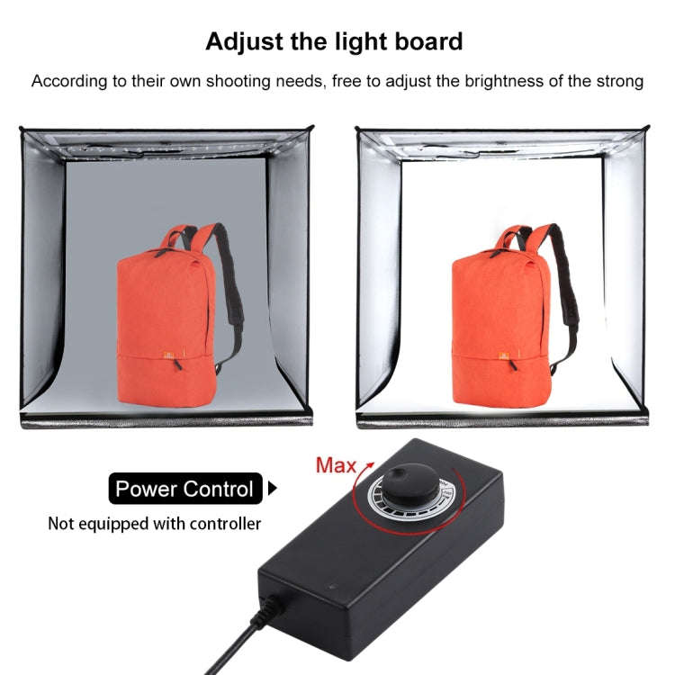 PULUZ 30W 1690LM 60 LEDs SMD 5730 5500K Aluminum Base Light Panel for 60cm Studio Tent