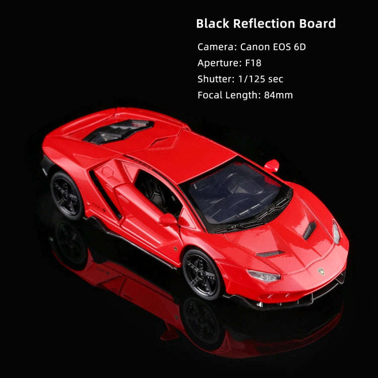 PULUZ 29cm Photography Acrylic Reflective Display Table Background Board(Black)