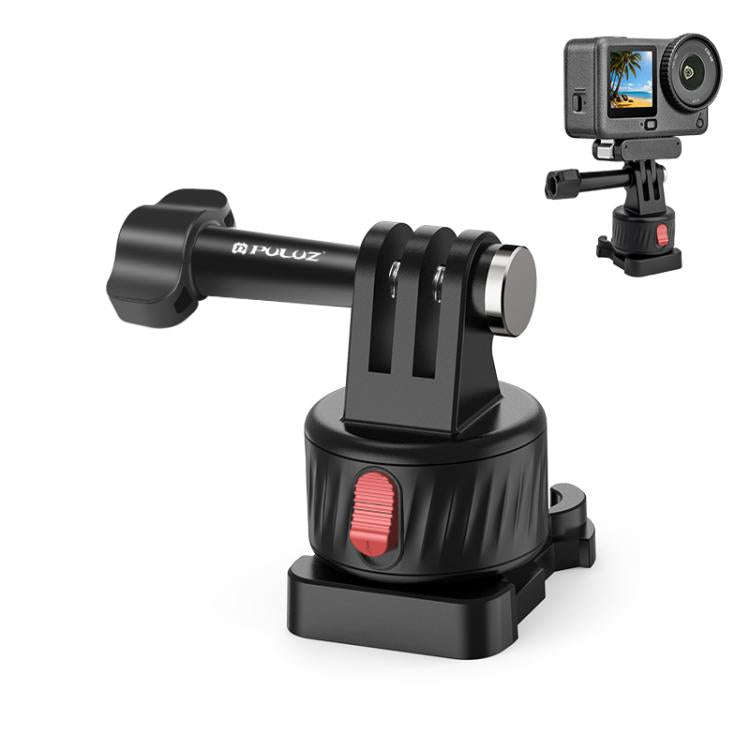 PULUZ Action Camera Quick Release Magnetic Base Adapter (Black)