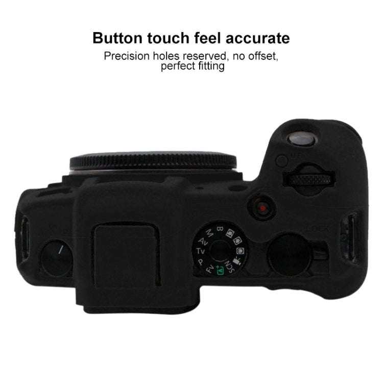 PULUZ Soft Silicone Protective Case for Canon EOS RP(Black)