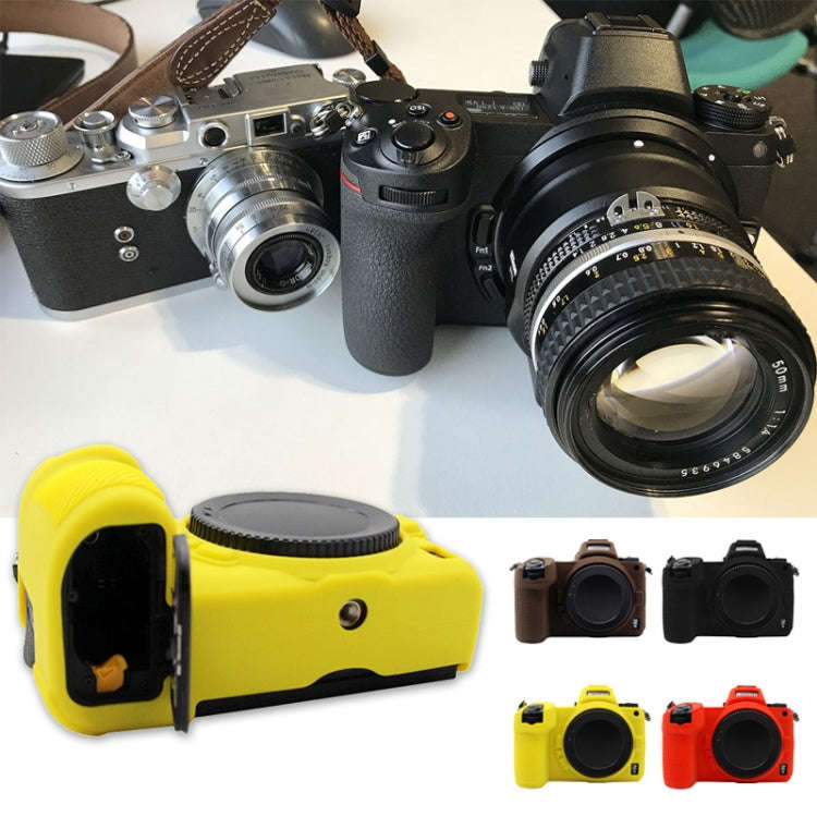 PULUZ Soft Silicone Protective Case for Nikon Z6 / Z7(Black)