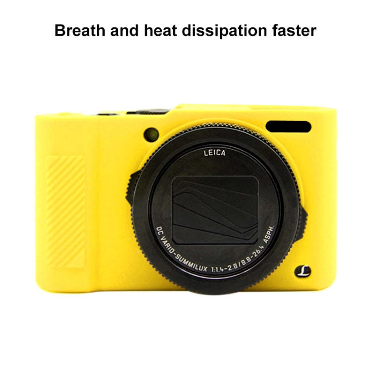 PULUZ Soft Silicone Protective Case for Panasonic Lumix  LX10(Yellow)
