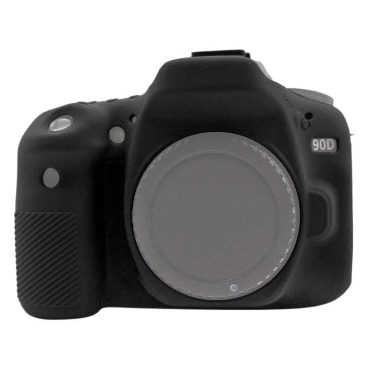 PULUZ Soft Silicone Protective Case for Canon EOS 90D(Black)