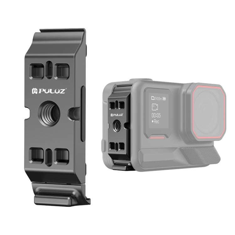 PULUZ ACE / AC Aluminum Alloy Vertical Shooting Magnetic Quick-release Battery Side Interface Cov...