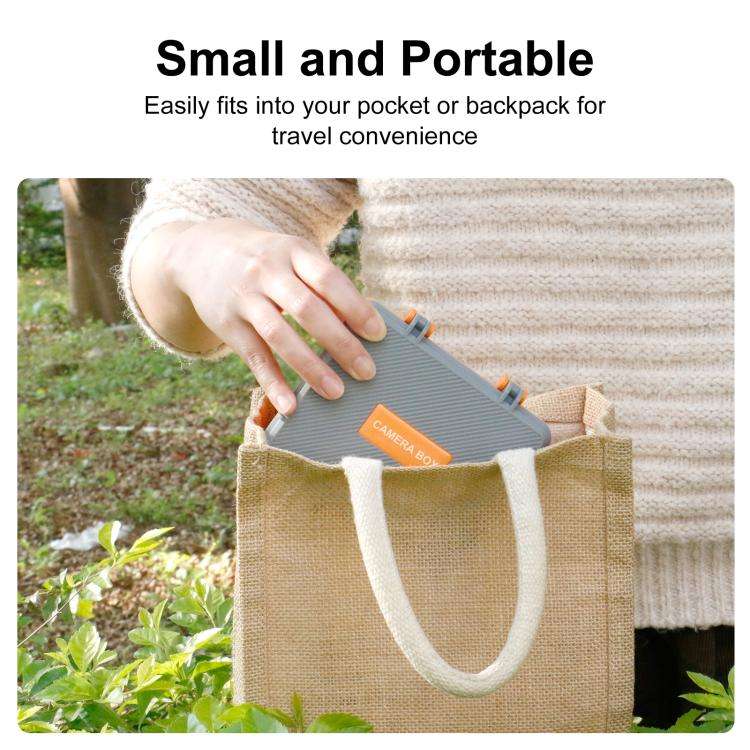 For DJI Osmo Action 6 / 5 Pro / 4 / 3 PULUZ Waterproof Hard Carrying Suitcase Outdoor Protective ...