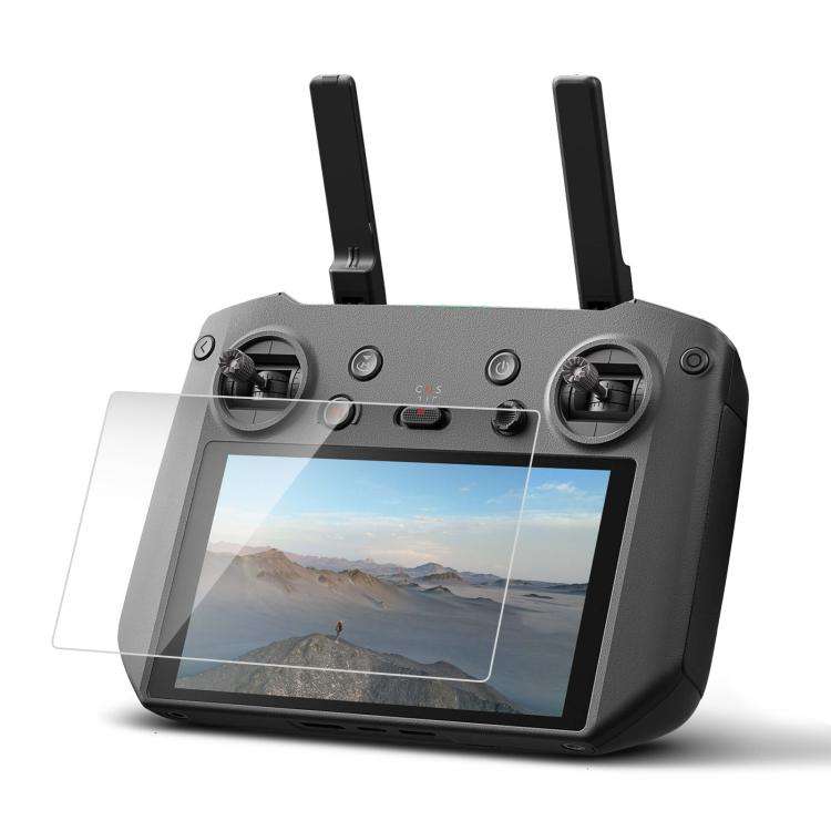 For DJI RC Pro PULUZ Remote Control Screen Tempered Glass Film (Transparent)