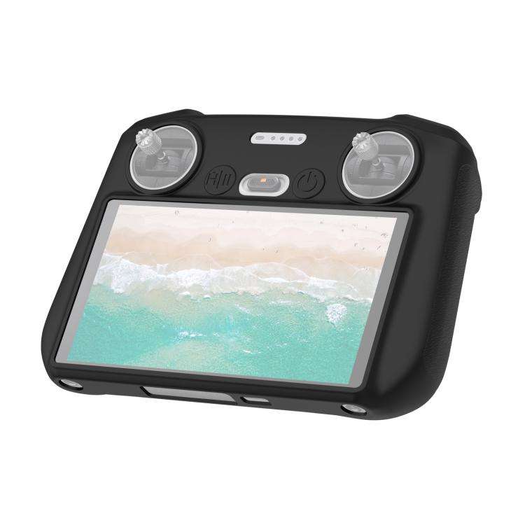For DJI Mini 3 Pro / DJI RC with Screen PULUZ Silicone Protective Case(Black)