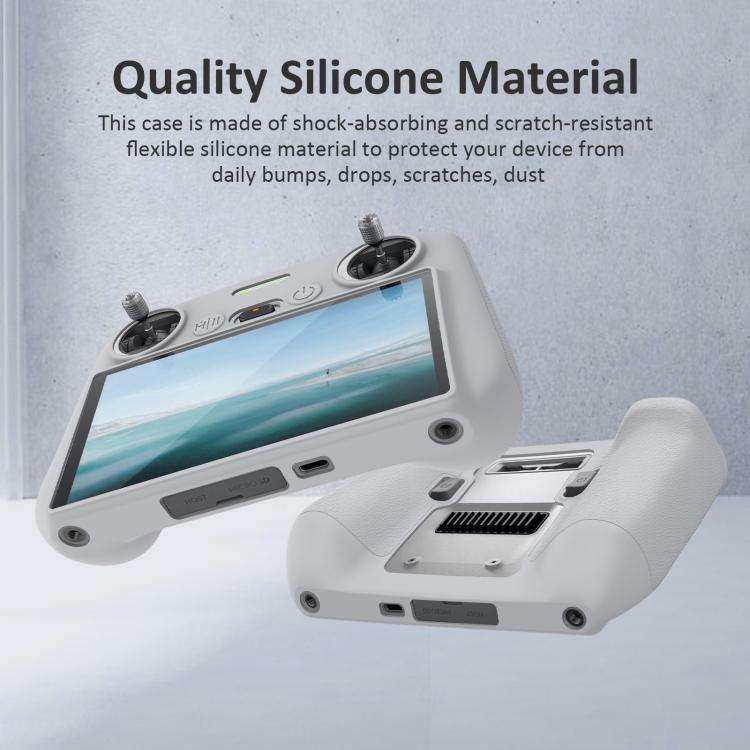 For DJI Mini 3 Pro / DJI RC with Screen PULUZ Silicone Protective Case(Grey)