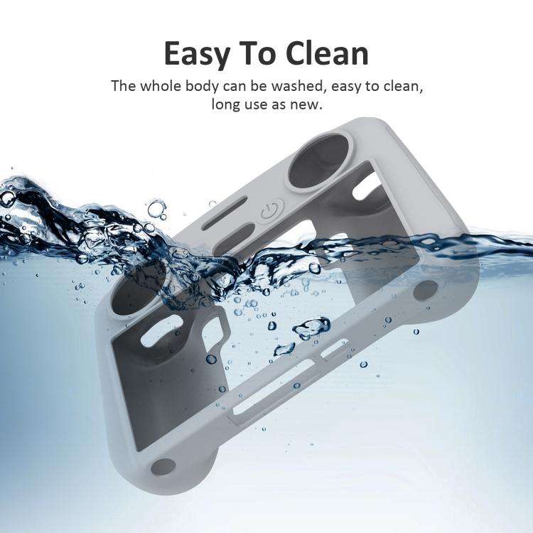 For DJI Mini 3 Pro / DJI RC with Screen PULUZ Silicone Protective Case(Grey)