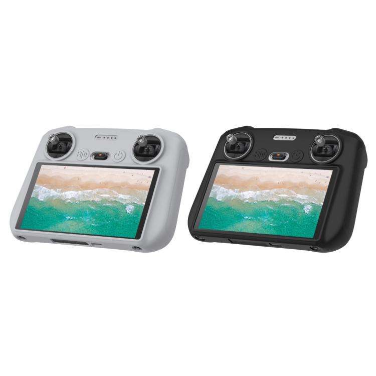For DJI Mini 3 Pro / DJI RC with Screen PULUZ Silicone Protective Case(Black)