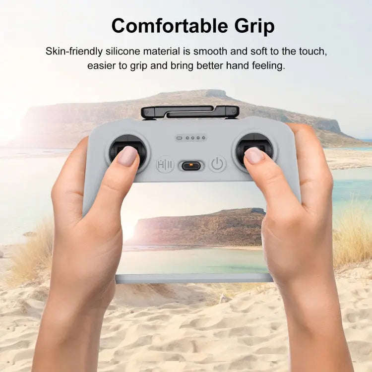 For DJI Mini 4 Pro / Air 3 Remote Control / DJI RC 2 with Screen PULUZ Silicone Protective Case (...