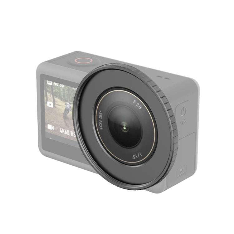 For DJI Action 5 Pro / 4 PULUZ Filter Holder Metal Protective Filter Frame (Black)