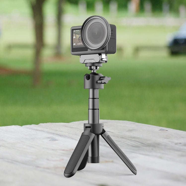 For DJI Action 5 Pro / 4 PULUZ Filter Holder Metal Protective Filter Frame (Black)