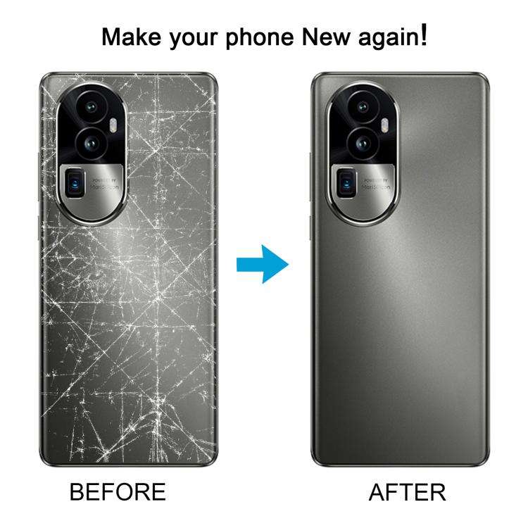 For OPPO Reno10 Pro+ Back Cover with Camera Lens Cover