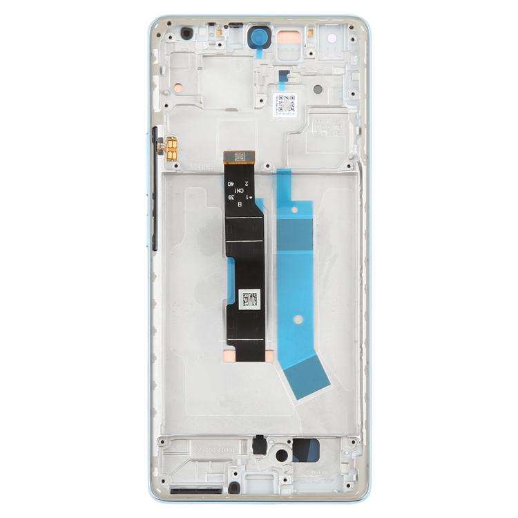 For Xiaomi Redmi Note 14 Pro 4G AMOLED Original LCD Screen Digitizer Full Assembly with Frame (Blue)