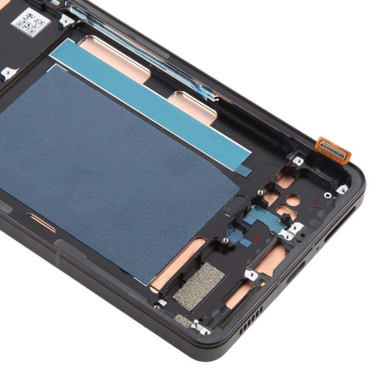 For ZTE nubia Z60S Pro NX725J Original LCD Screen Digitizer Full Assembly with Frame (Black)