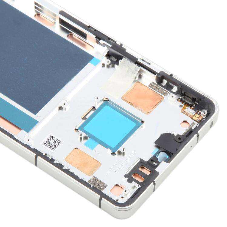 For ZTE nubia Z60S Pro NX725J Original LCD Screen Digitizer Full Assembly with Frame (Silver)