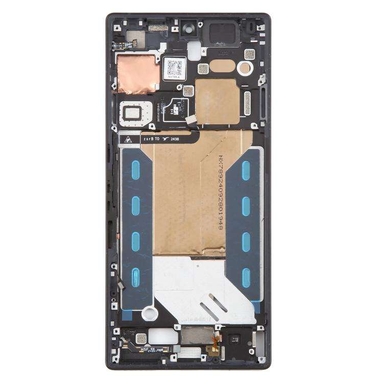 For ZTE nubia RedMagic 10 Pro+ Middle Frame Bezel Plate with In-Display Fingerprint Sensor Flex C...