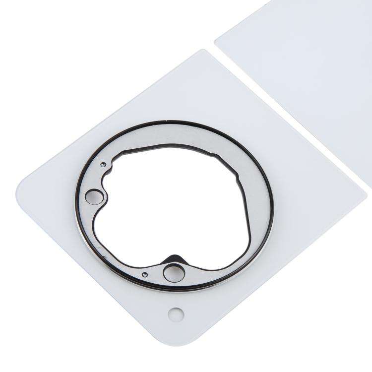 For ZTE Libero Flip 5G A304ZT Glass Back Cover(White)
