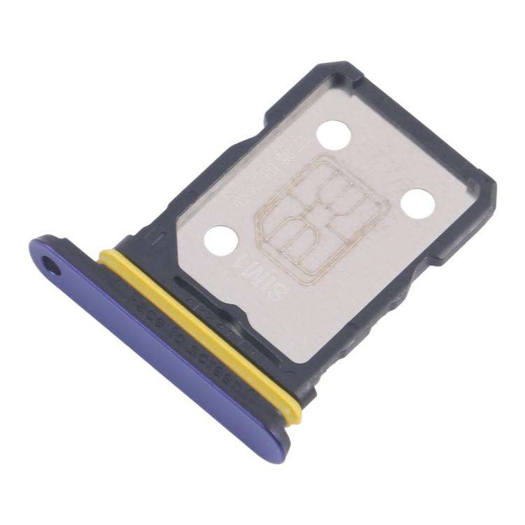 For Realme GT Neo 3 10pcs Original SIM Card Tray + SIM Card Tray (Blue)