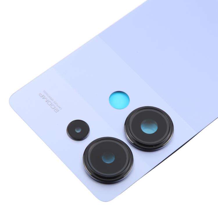 For Xiaomi Redmi Note 13 Pro 4G OEM Battery Back Cover with Camera Lens Frame(Purple)
