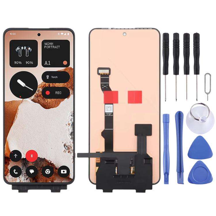For Nothing CMF Phone 2 Pro LCD Screen with Digitizer Full Assembly (Black)