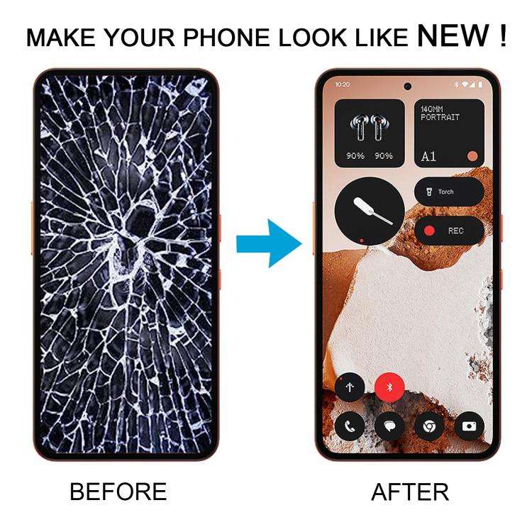 For Nothing CMF Phone 2 Pro LCD Screen with Digitizer Full Assembly (Black)