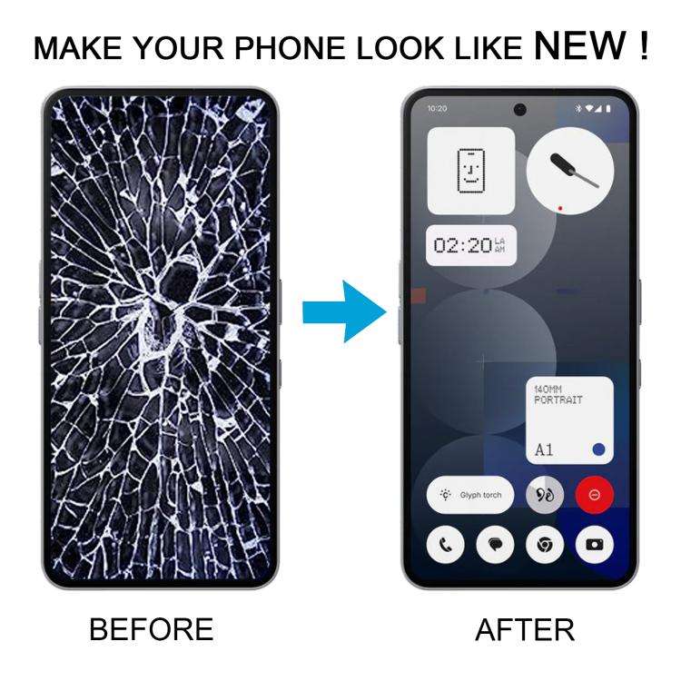 For Nothing Phone 3A Pro A059P LCD Screen with Digitizer Full Assembly (Black)