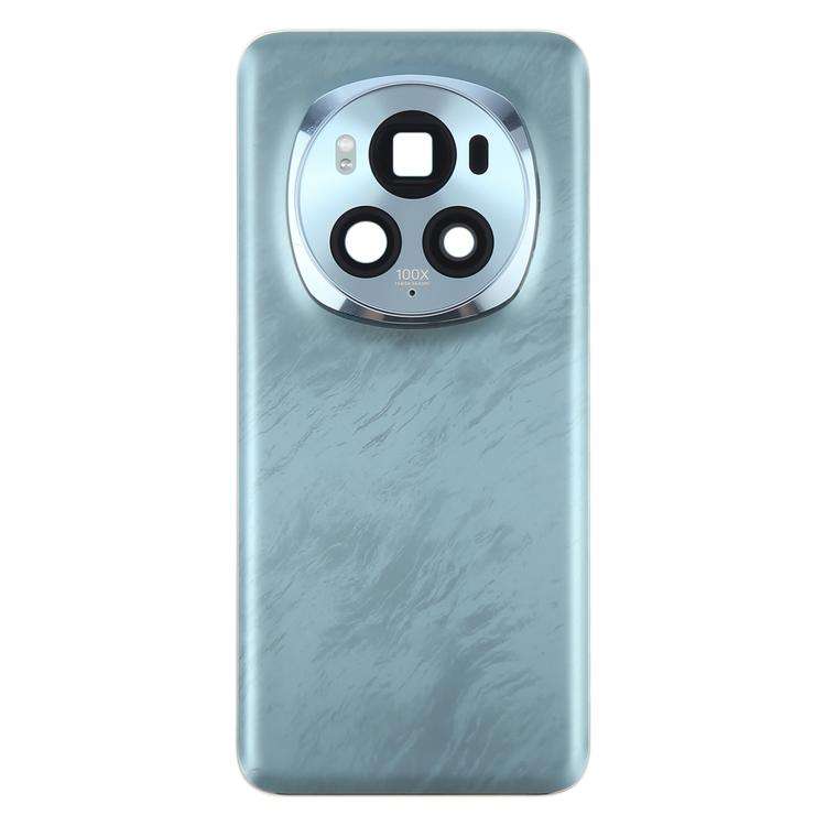 For Honor Magic6 Pro Battery Back Cover with Camera Lens Frame(Green)
