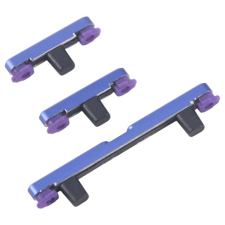 For Motorola Edge 60 Pro 10pairs Power Button and Volume Control Button (Blue)