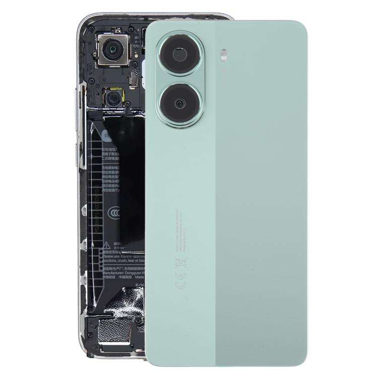 For Xiaomi Poco X7 Pro Original Back Cover(Green)