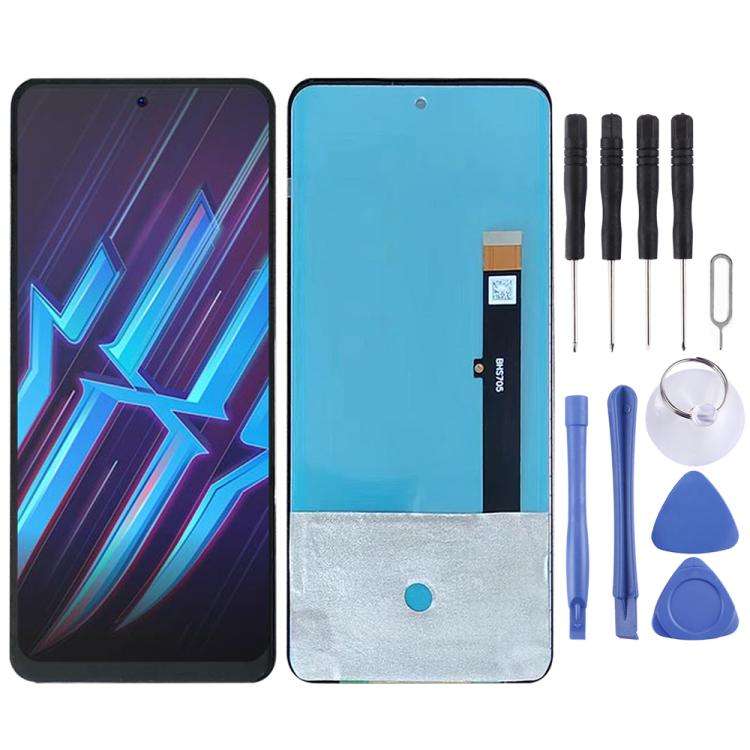 For ZTE Nubia RedMagic 6R NX666J TFT LCD Screen with Digitizer Full Assembly, Not Supporting Fing...