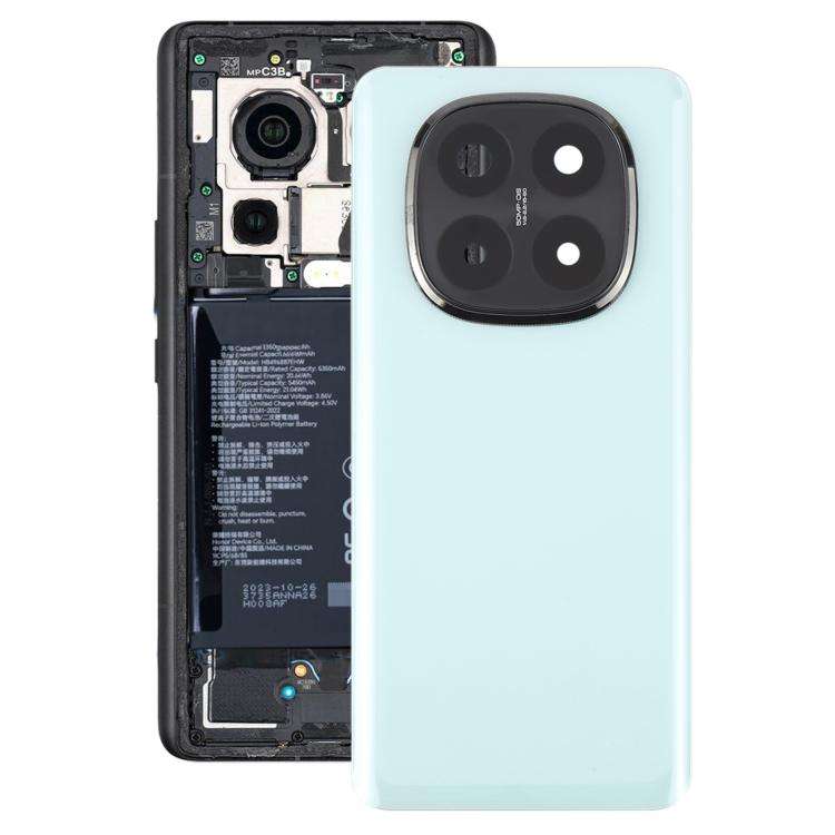 For Xiaomi Redmi Note 14 Pro+ 5G OEM Battery Back Cover with Camera Lens Frame(Green)