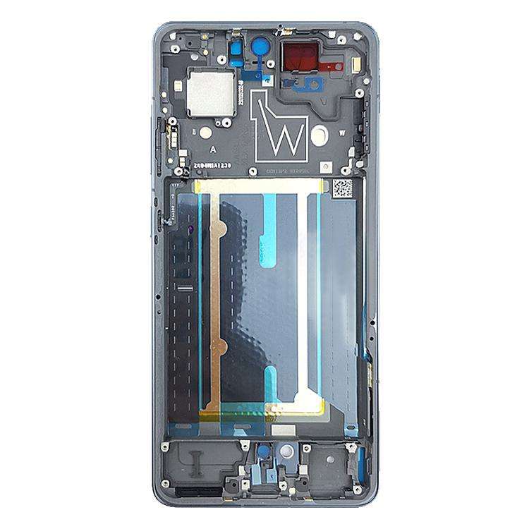 For OnePlus Ace 5 Pro PKR110 Middle Frame Bezel Plate (Black)