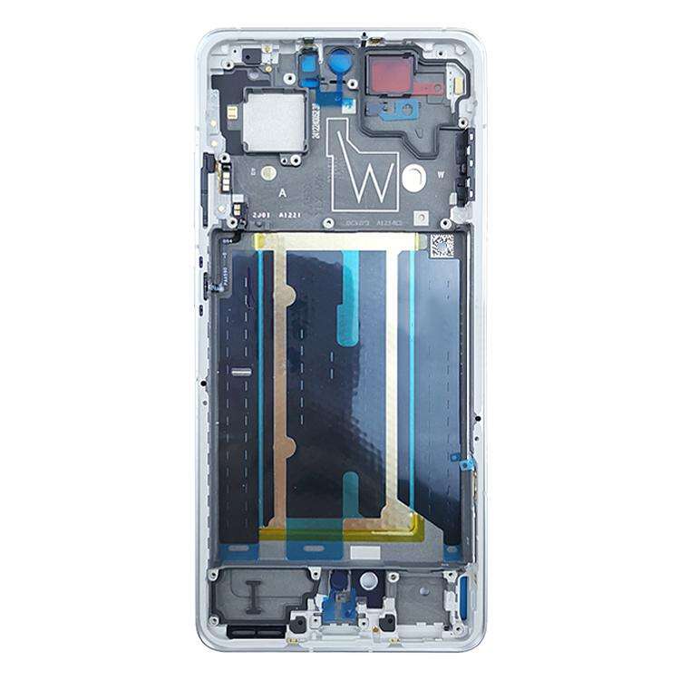For OnePlus Ace 5 Pro PKR110 Middle Frame Bezel Plate (White)