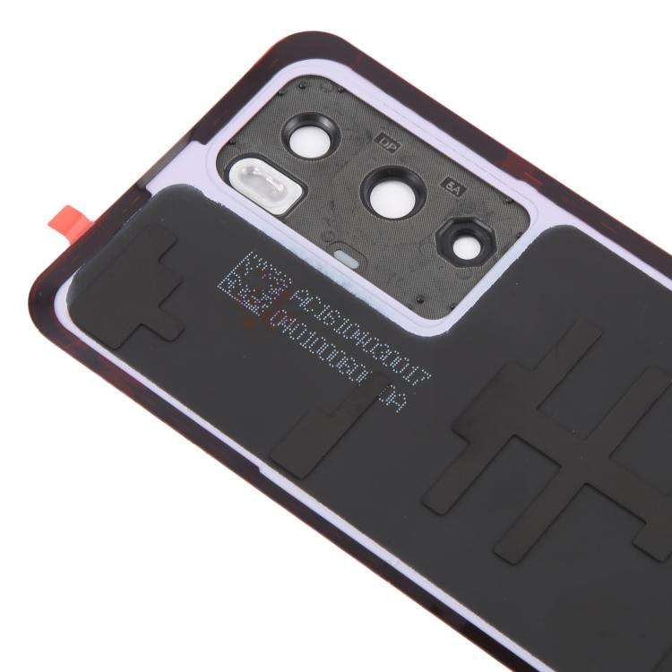 For OPPO Reno12 Pro 5G CPH2629 Original Battery Back Cover with Camera Lens Frame(Purple)