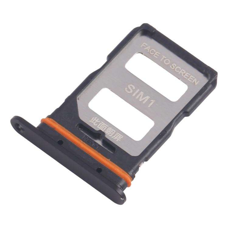 For Xiaomi Civi 4 Pro 10pcs SIM Card Tray + SIM Card Tray (Black)