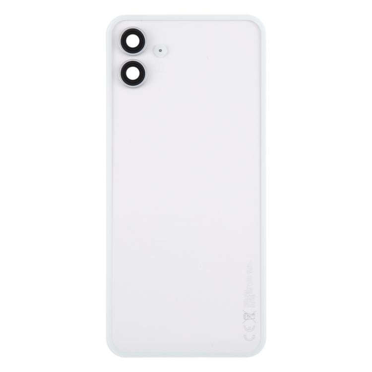 For Nothing Phone 1 Original Transparent Battery Back Cover with Camera Lens Frame(White)