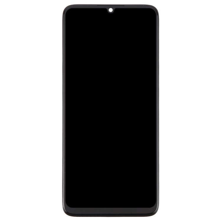 For TCL K32 LCD Screen Digitizer Full Assembly with Frame (Black)