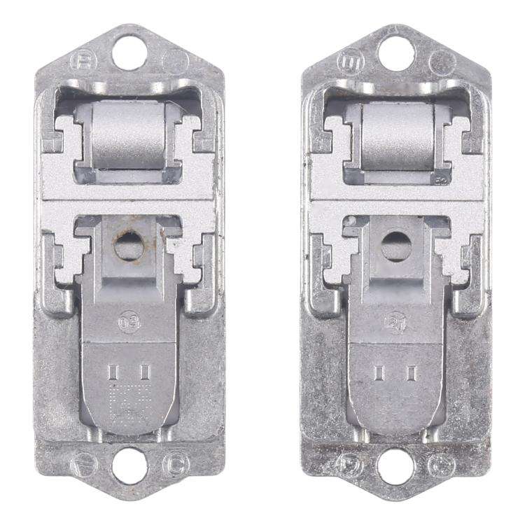 For Microsoft Surface Pro 9 / Pro 10 1 Pair Hinge Clutch Mechanism (Silver)