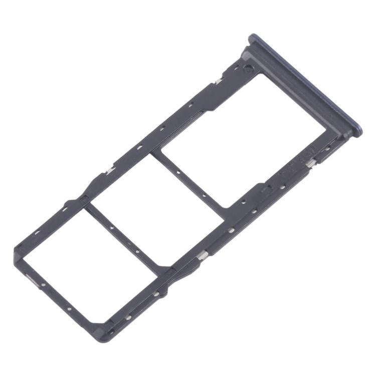 For Xiaomi Redmi 14C 5G 10pcs SIM Card Tray + SIM Card Tray + Micro SD Card Tray (Blue)