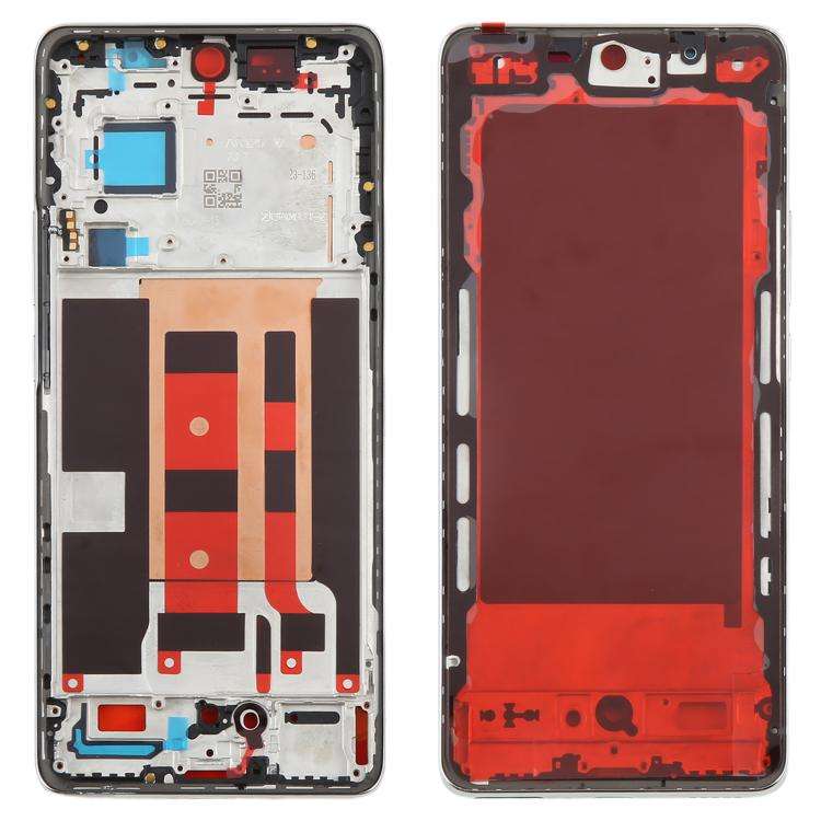 For OPPO Reno11 Pro Global CPH2607 Middle Frame Bezel Plate (White)