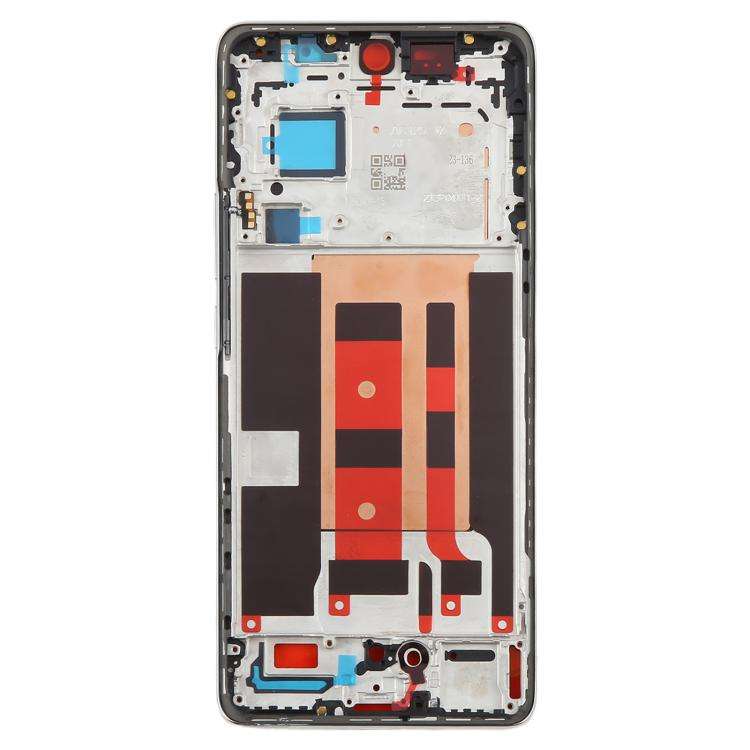 For OPPO Reno11 Pro Global CPH2607 Middle Frame Bezel Plate (White)