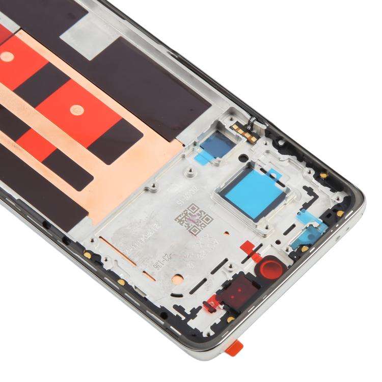 For OPPO Reno11 Pro Global CPH2607 Middle Frame Bezel Plate (White)